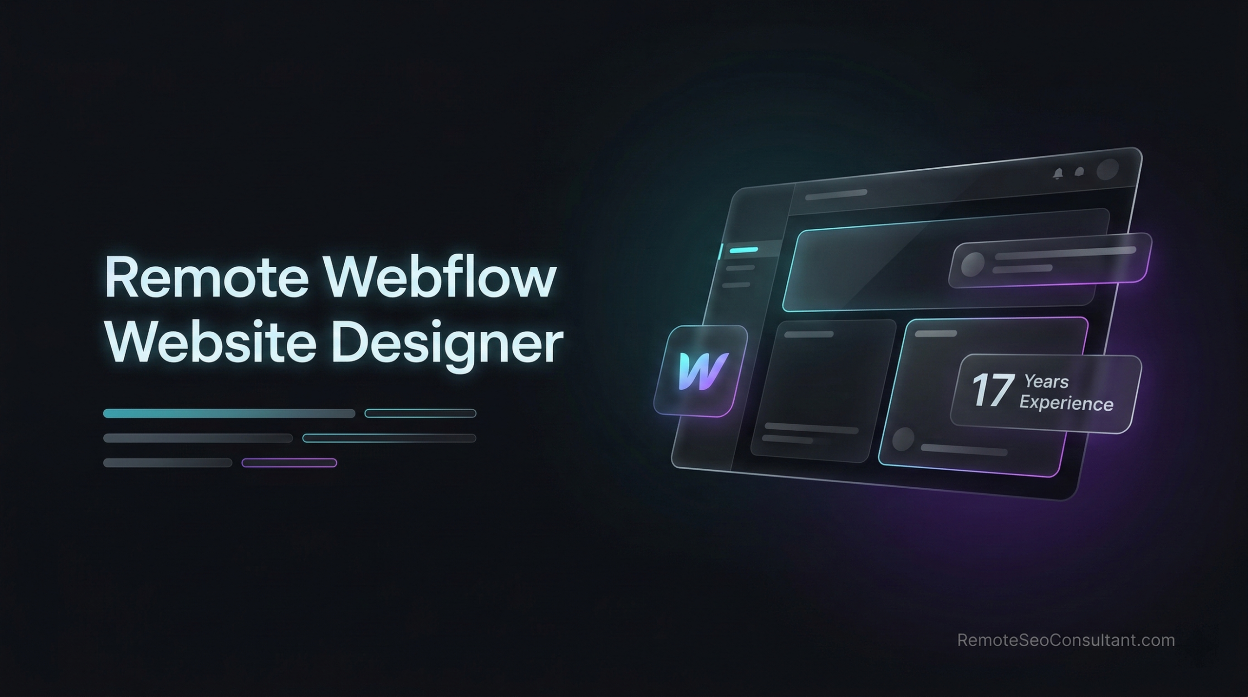 remote webflow website designer and developer
